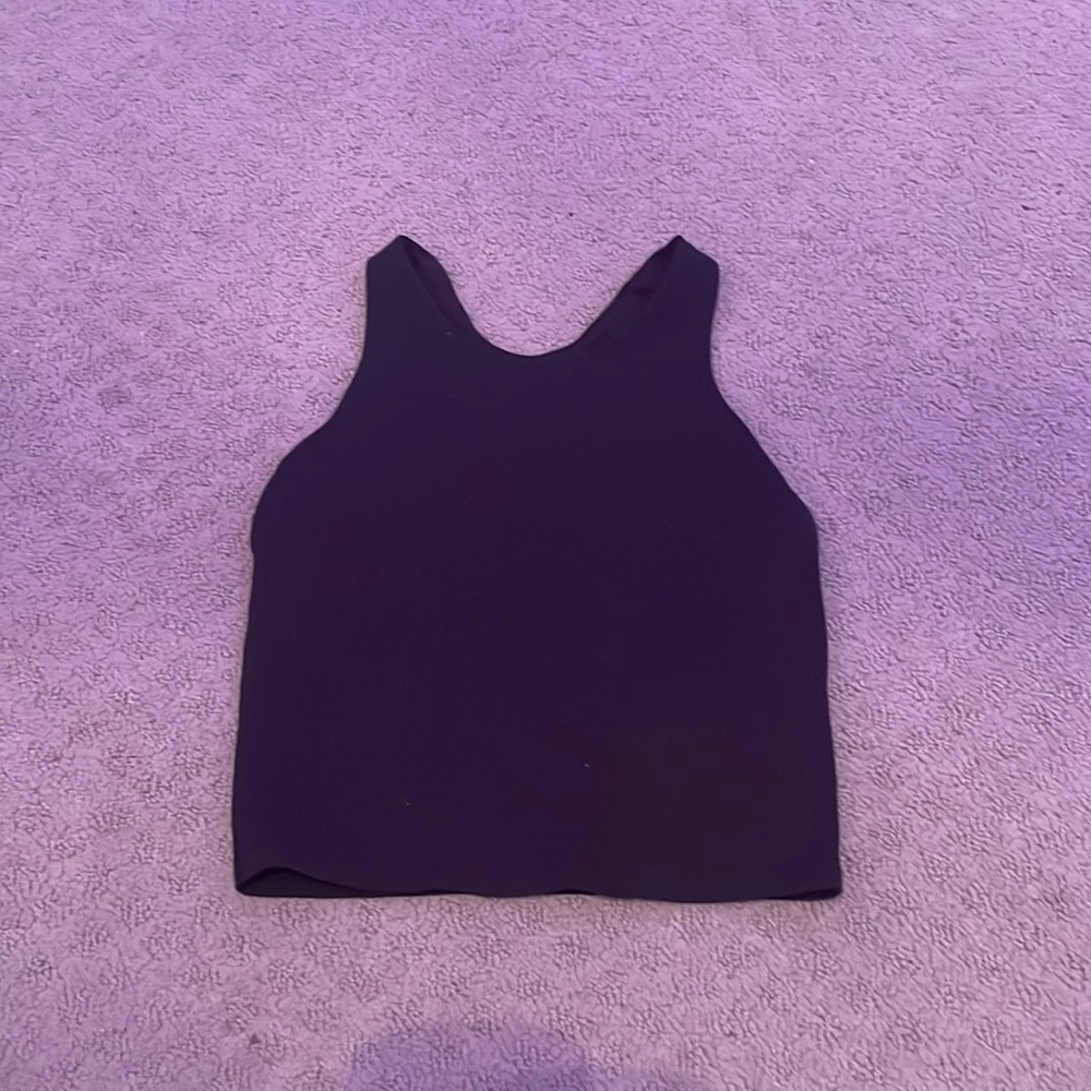 Black Athleta tank top